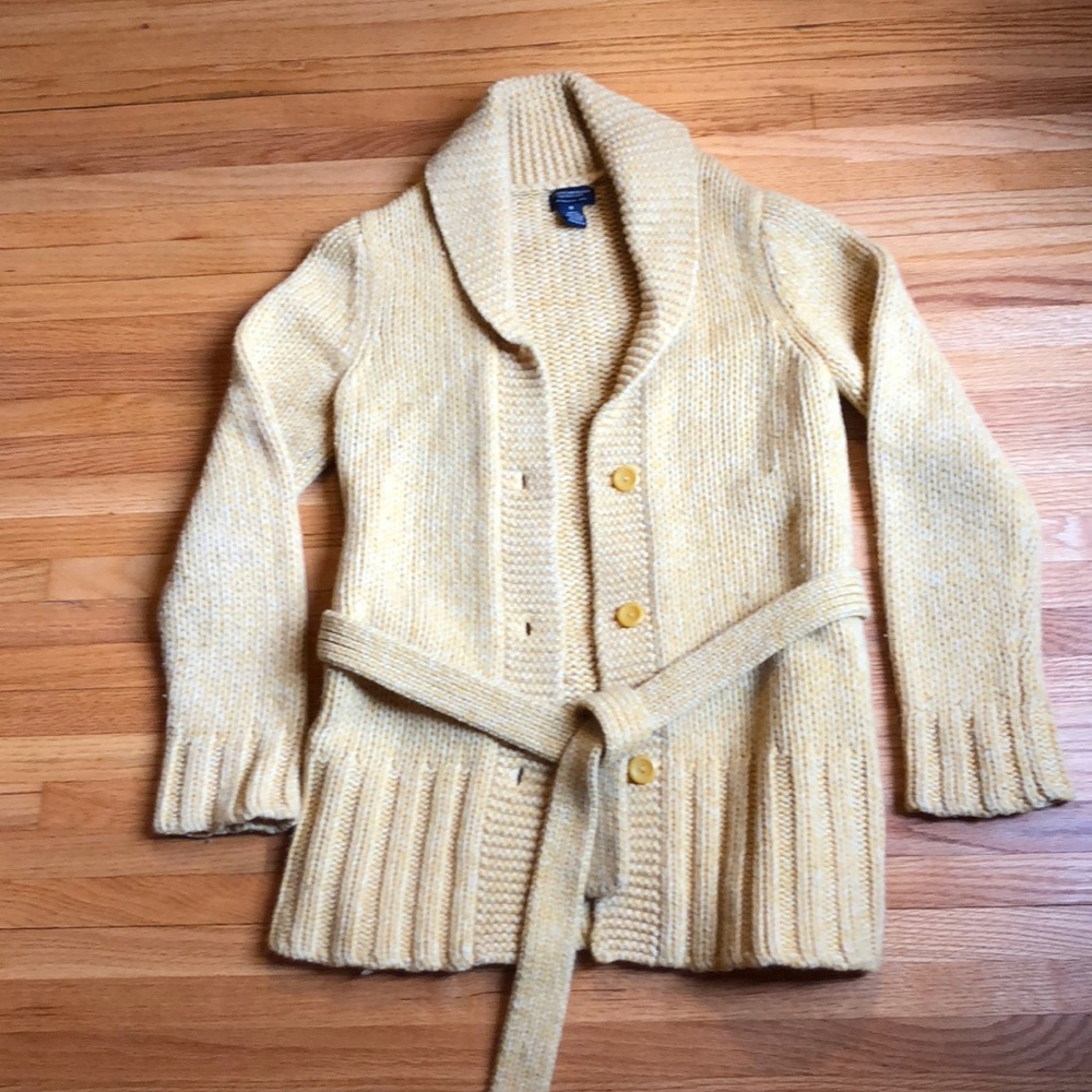 Button up sweater